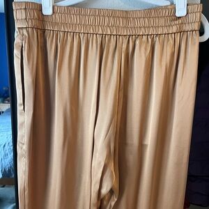 J. Crew Pull-on washable silk charmeuse pant (New without tags)